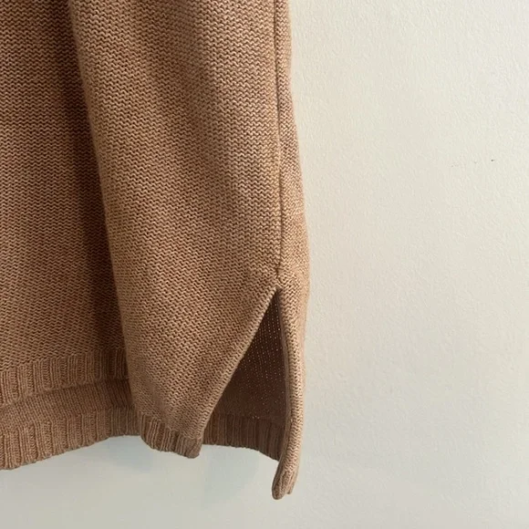 Peruvian Connection Cotton Tunic Sweater Top Lagenlook Luxury Minimalist Cozy - Picture 4 of 5